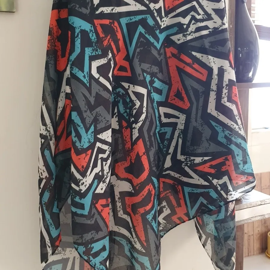 روسری نخی بزرگ