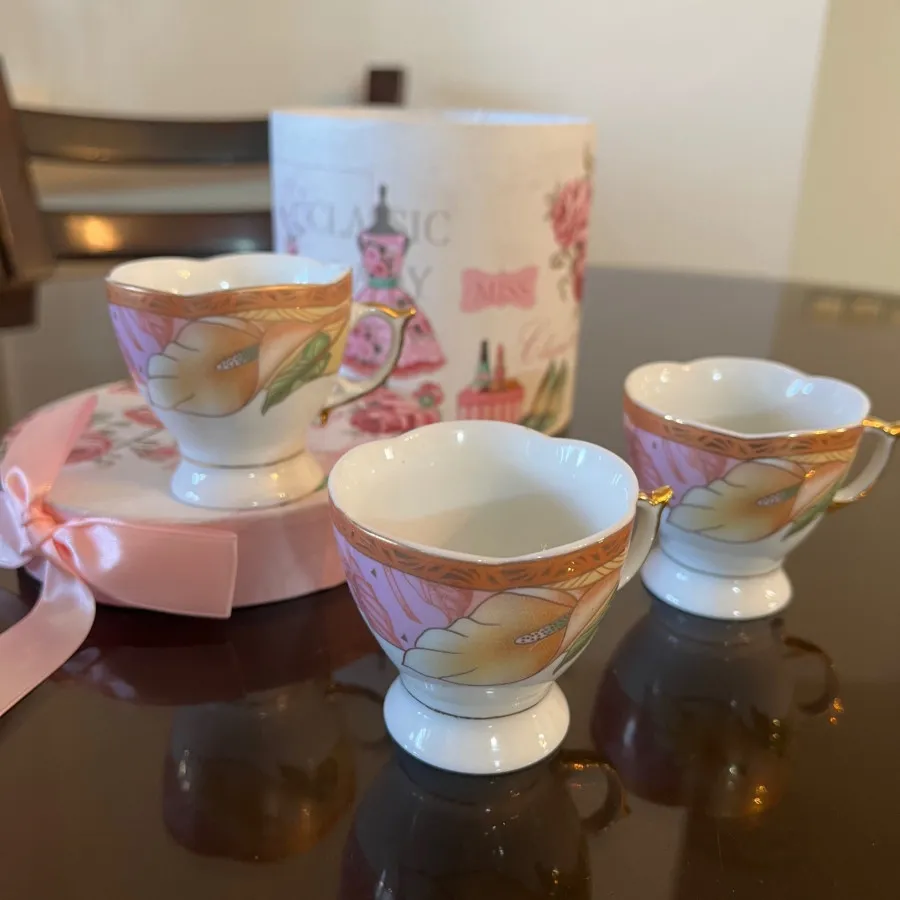 فنجون گل ژاپنی قدیمی