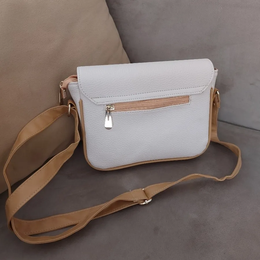 کیف دوشی کرم قهوه ای