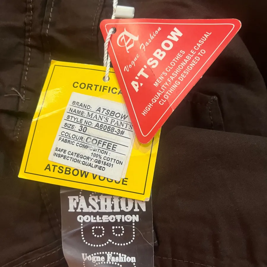 شلوارک کتان خارجی 40