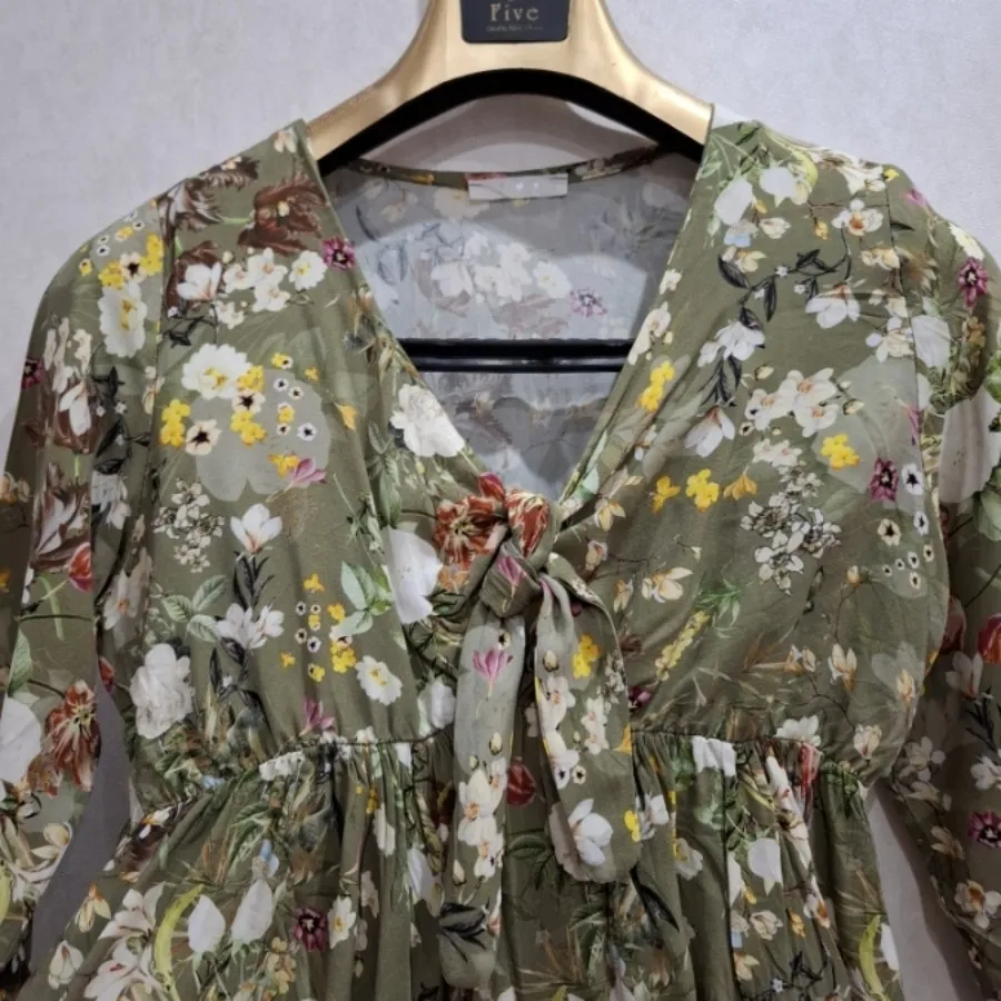 شومیز سبز مجلسی خارجی