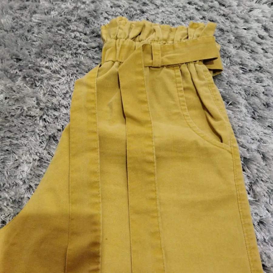 شلوار کتان دخترانه