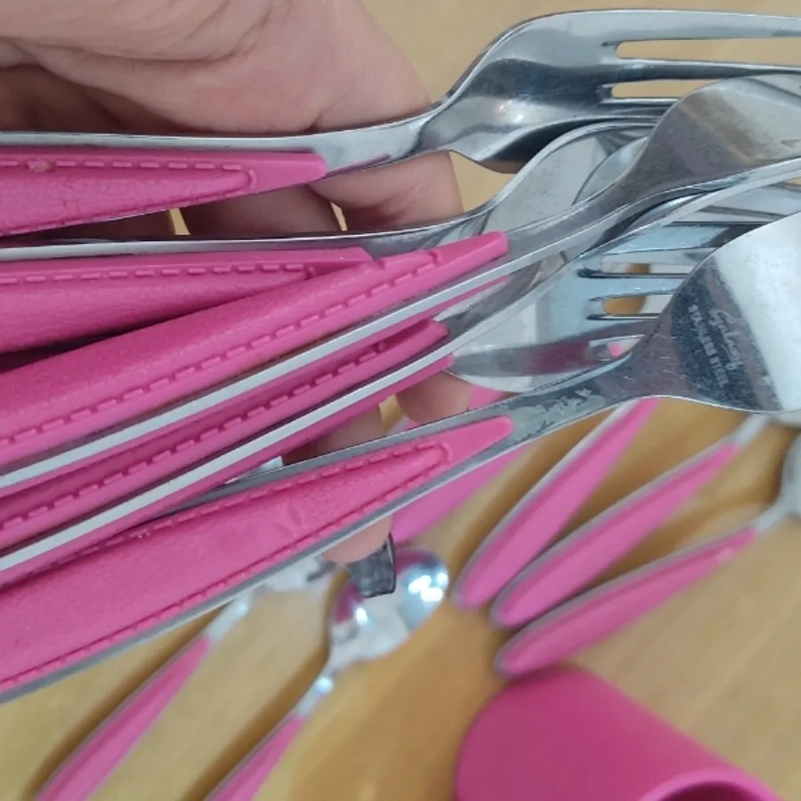 سرویس قاشق چنگال با استند