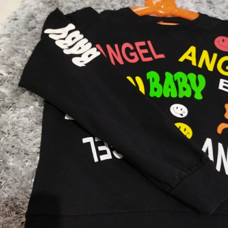 کراپ آستین بلند دخترانه