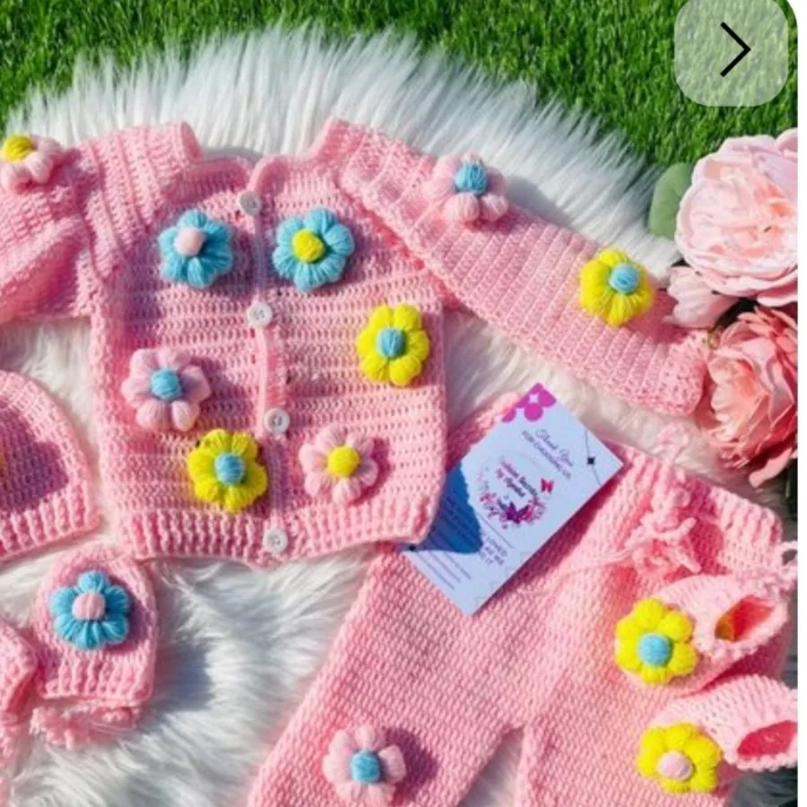 ست کامل نوزادی دخترانه