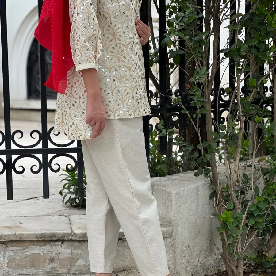 کت وشلوار سوزندوزی