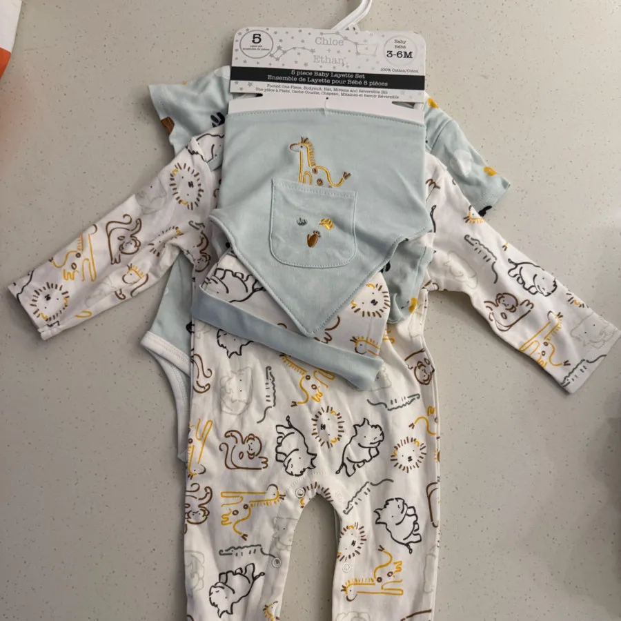 ست نوزادی 5 تیکه