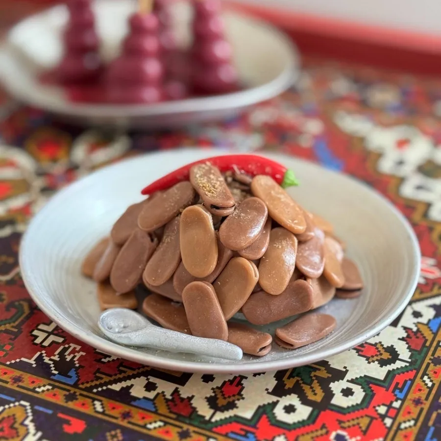 سینی باقالی تزیینی