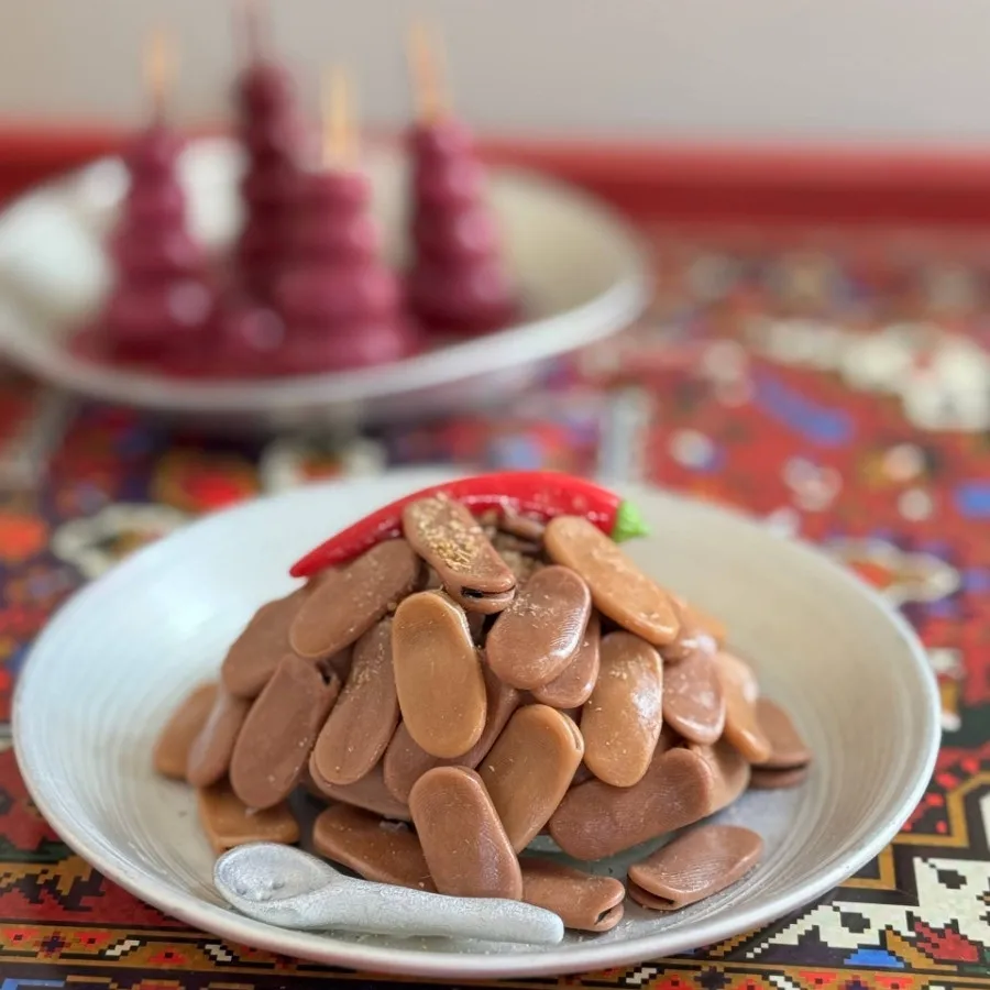 سینی باقالی تزیینی