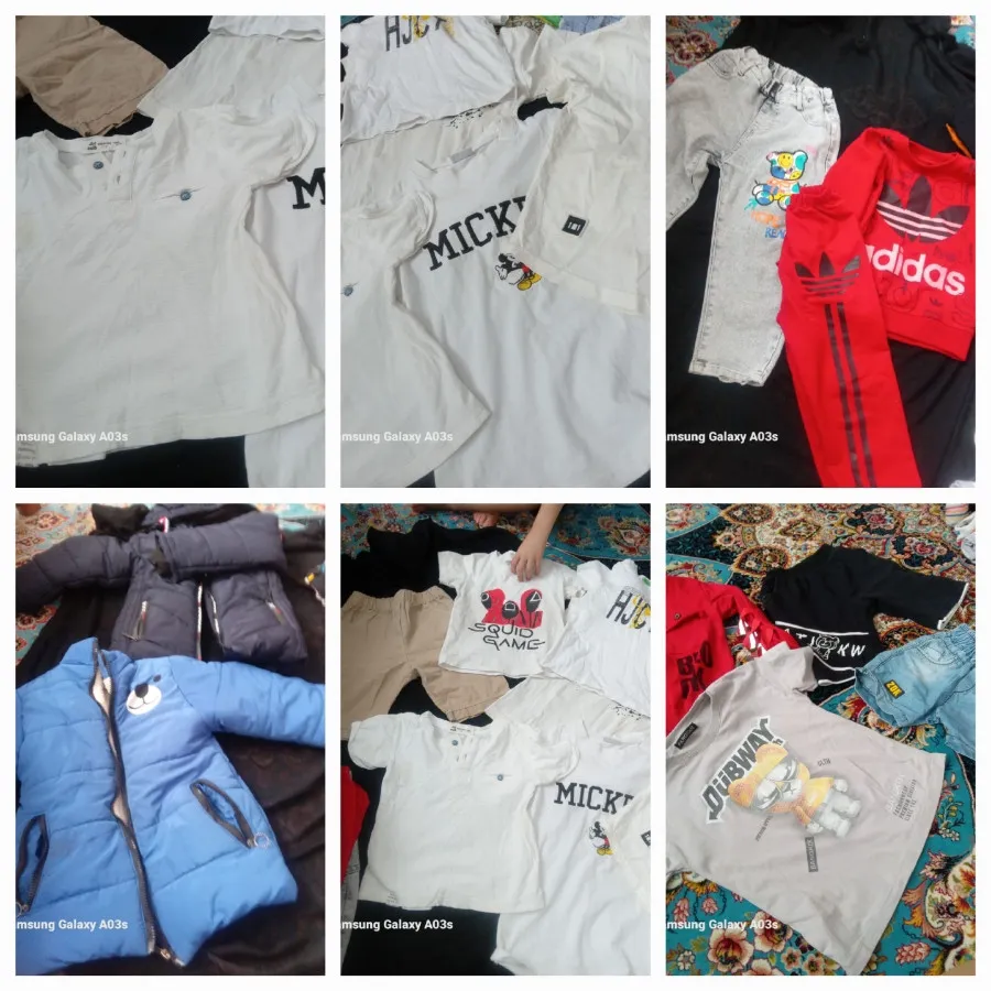 لباسا همشون در حد نو هست