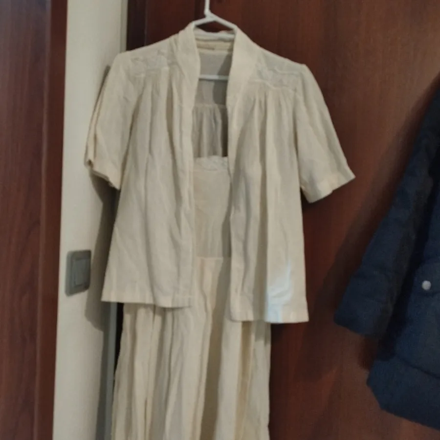 کت و پیراهن نخی