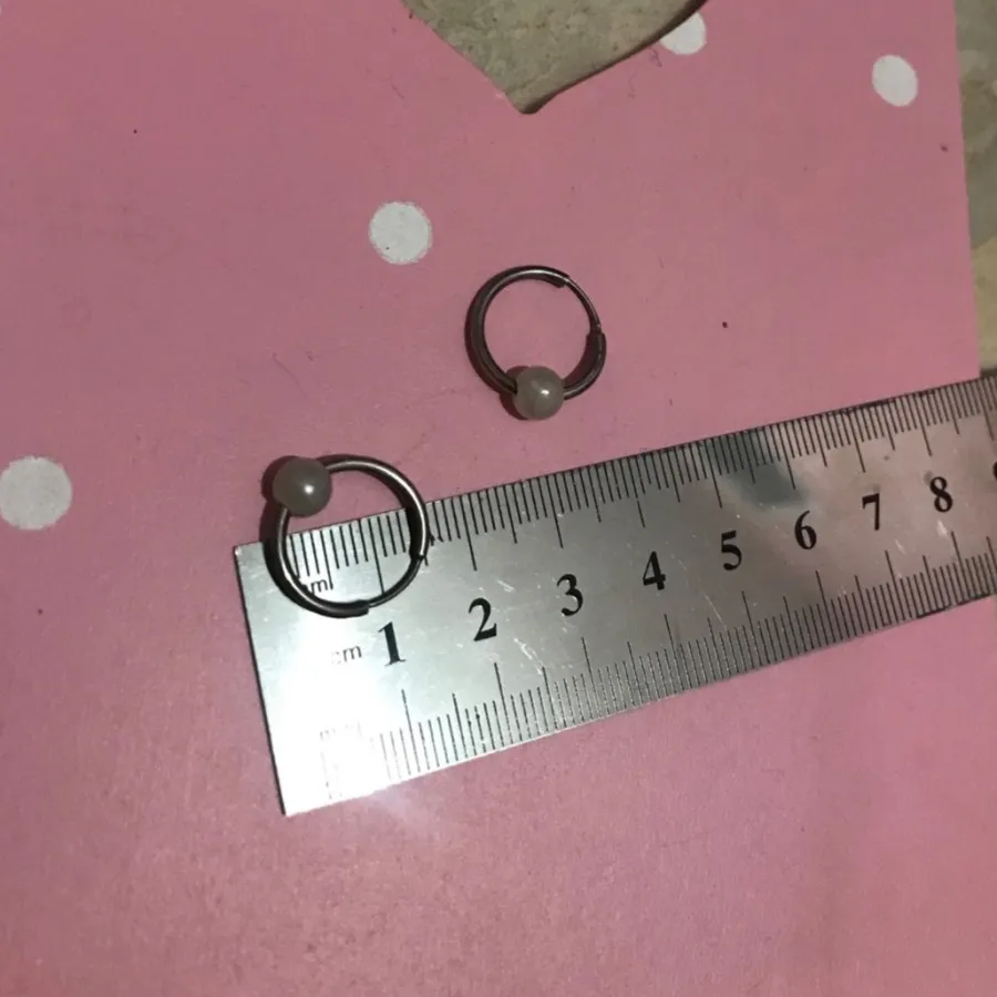 گوشواره رینگ نقره