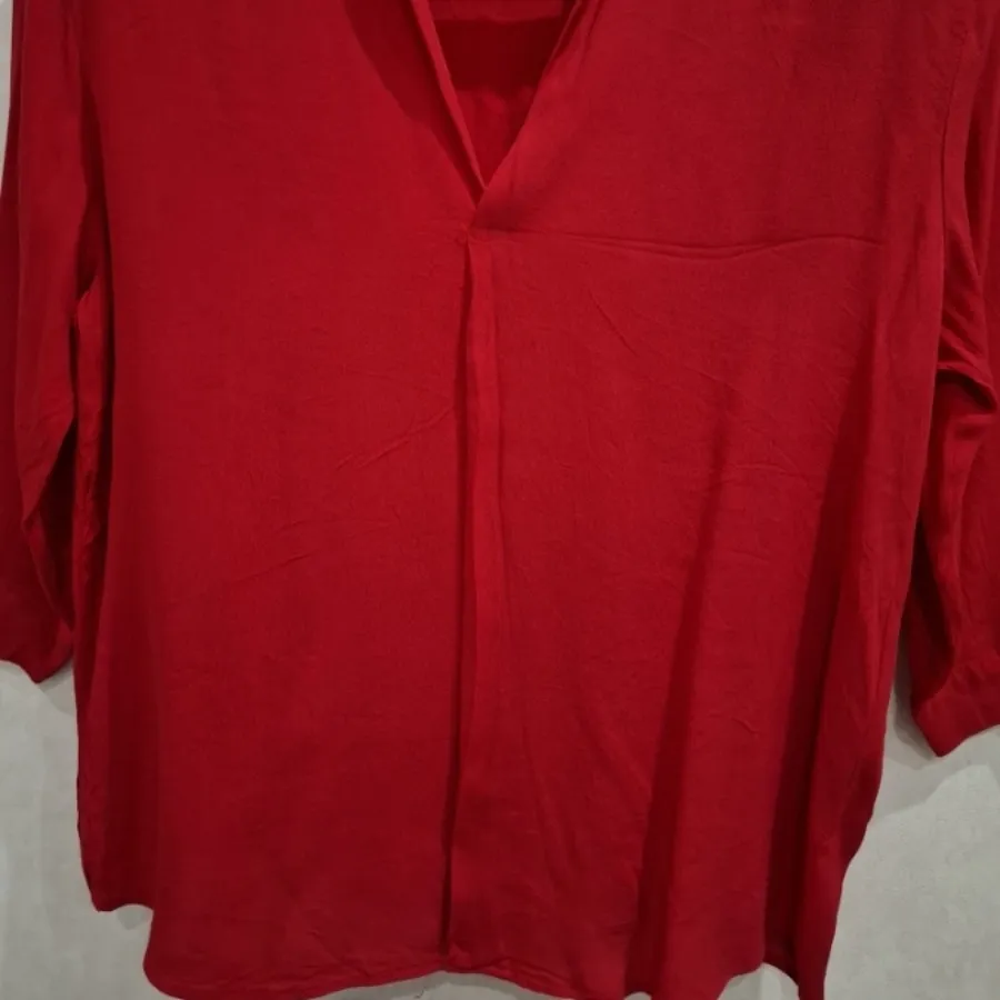 شومیز قرمز برند برشکا