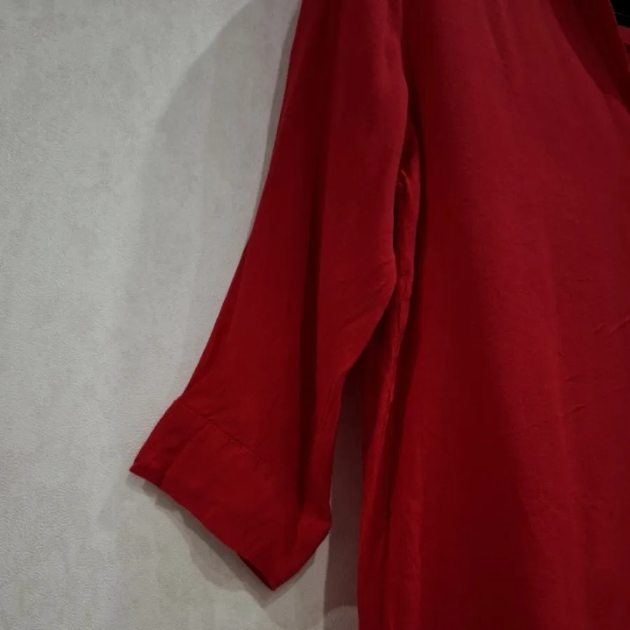 شومیز قرمز برند برشکا