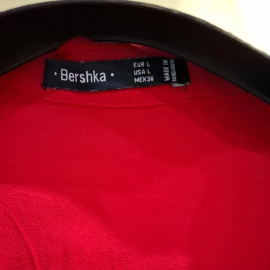 شومیز قرمز برند برشکا