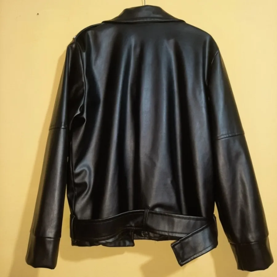 کت چرم مشکی