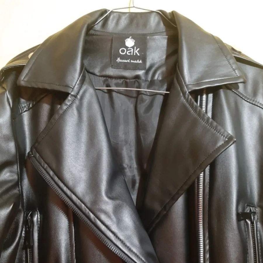 کت چرم مشکی