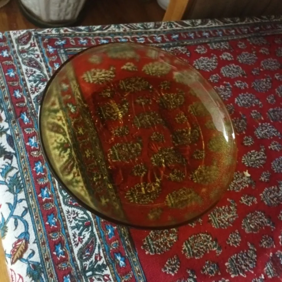 بشقاب طرح میگویی