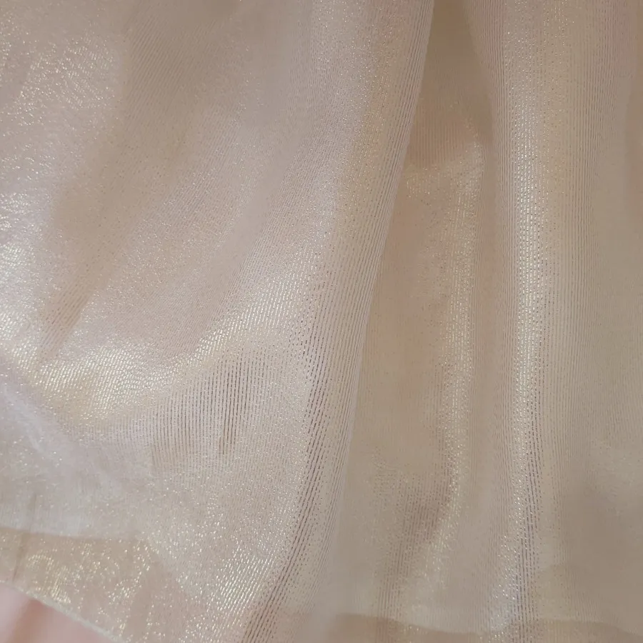 لباس مجلسی سفید طلایی