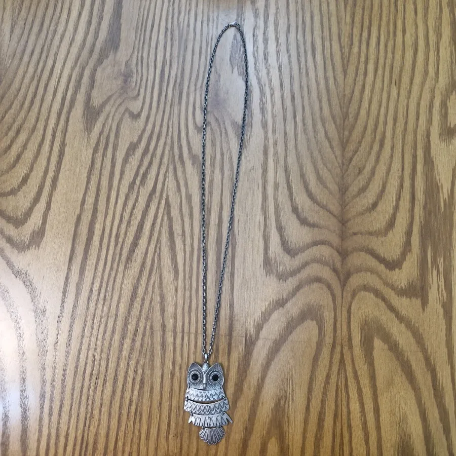 گردنبند آویز جغد