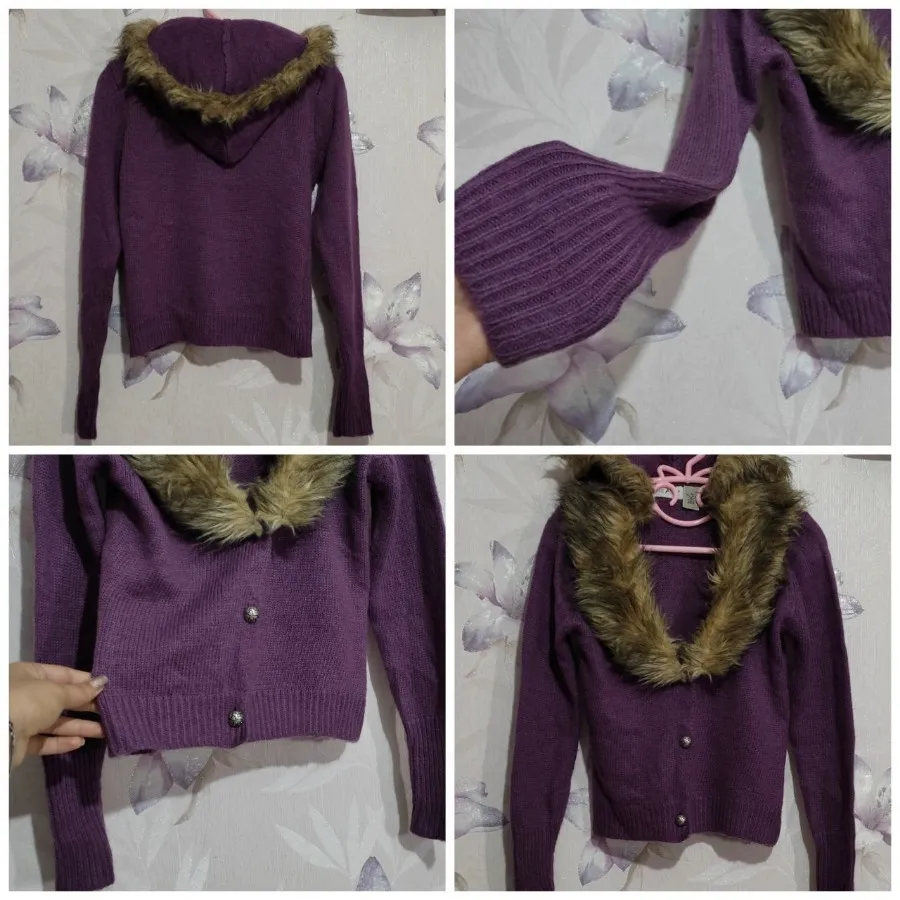 سوییشرت بافت کلاهدار