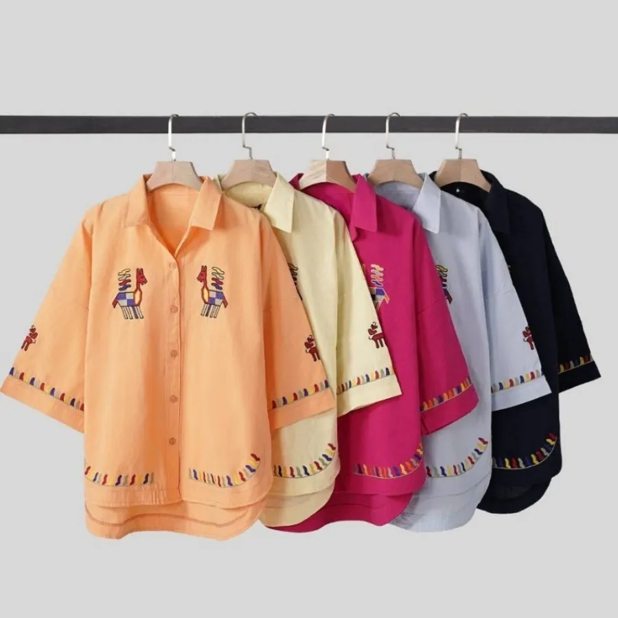 شومیز گلدوزی