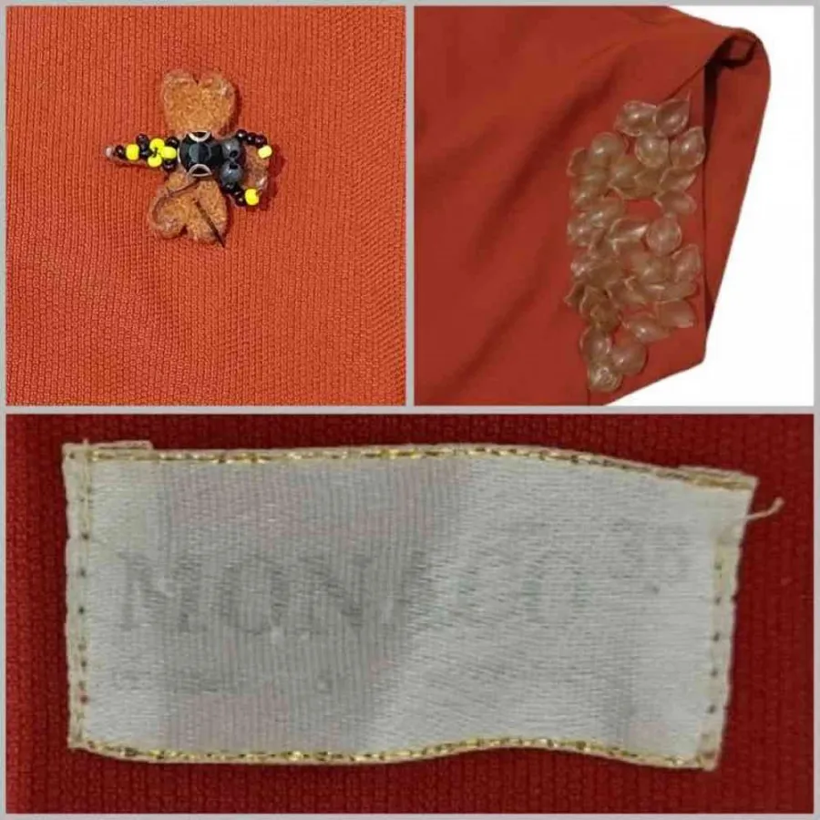 رویه مانتو زنانه مهره دوز