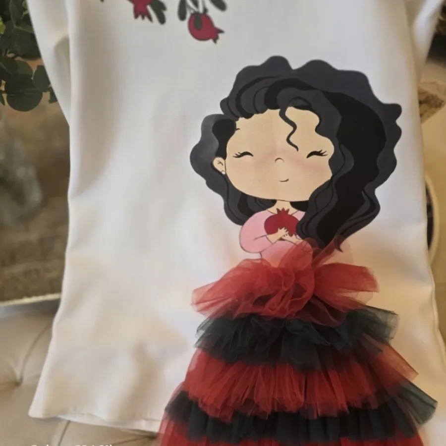 پیراهن دخترانه یلدایی