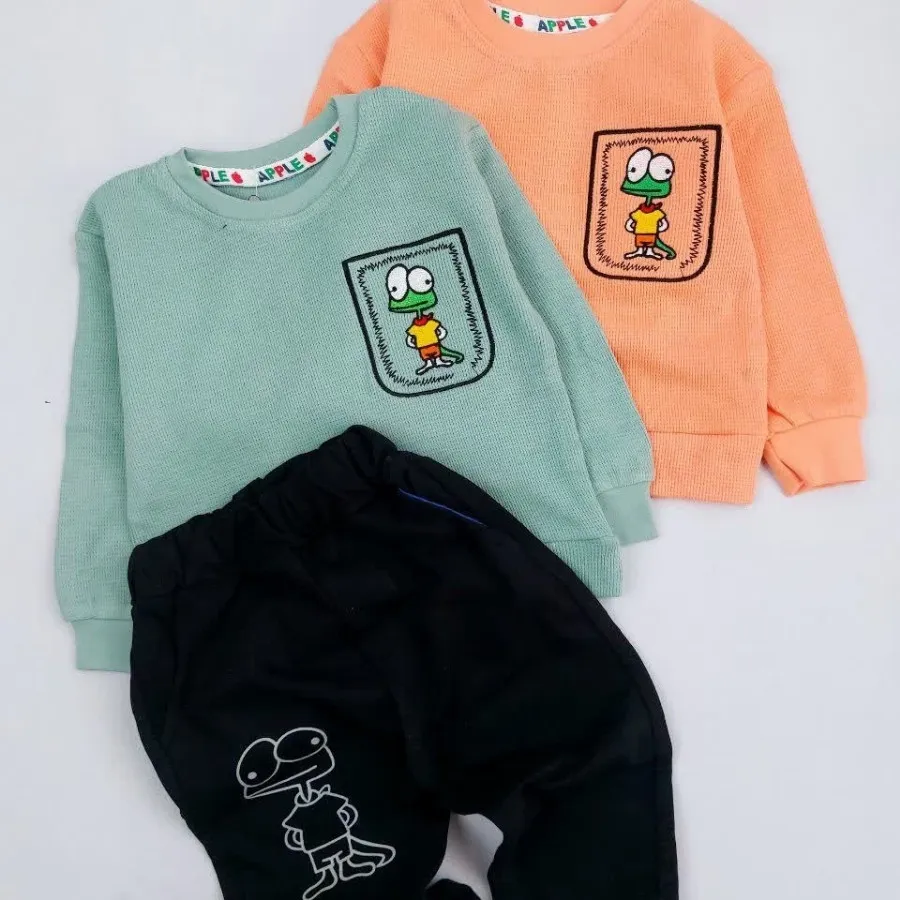 بلوز شلوار بیسکوییتی اسکا