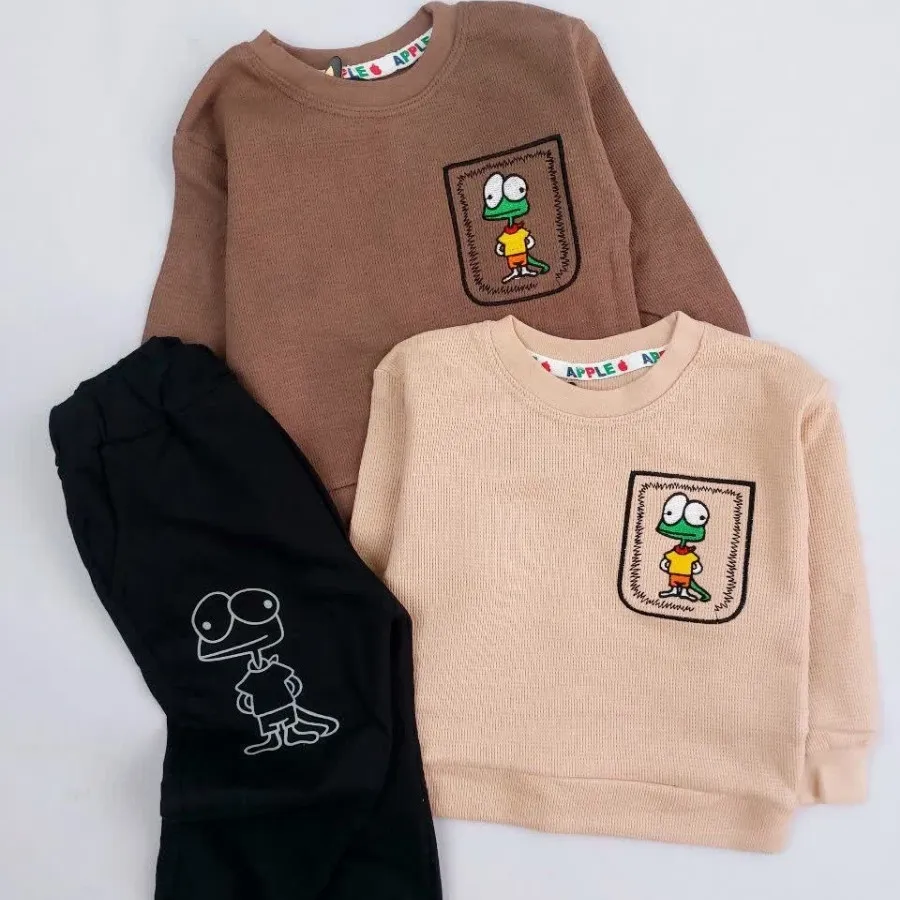 بلوز شلوار بیسکوییتی اسکا