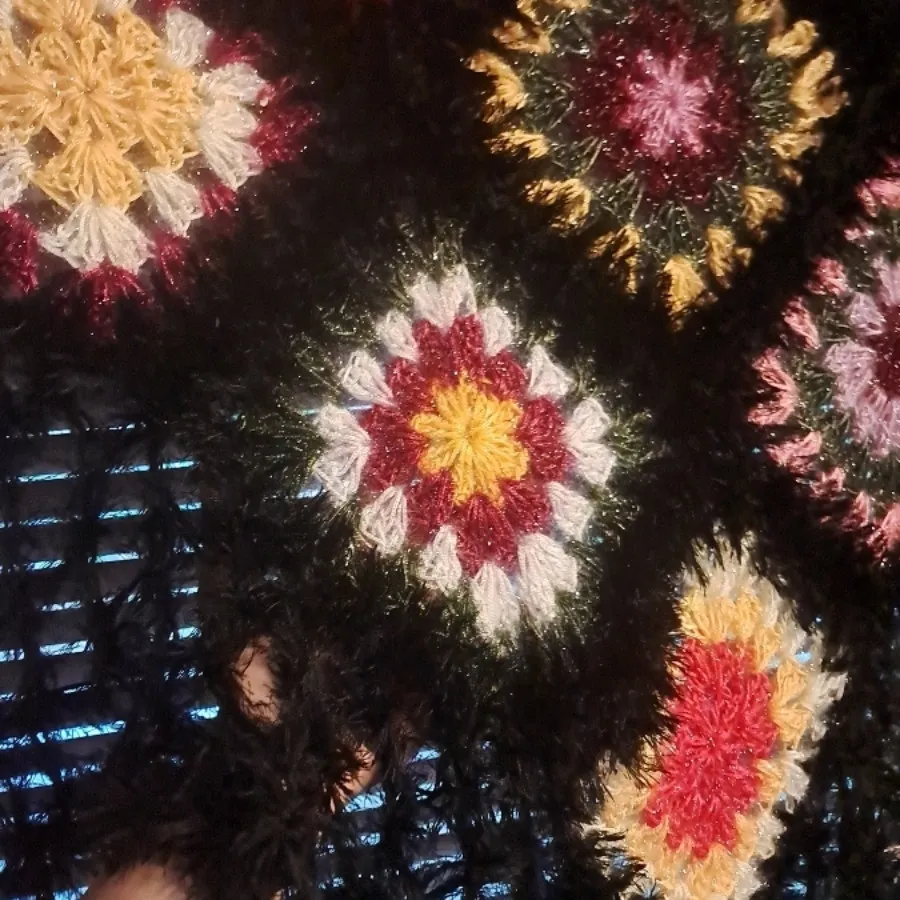 شال چهل تکه دستبافت