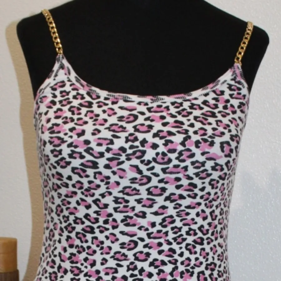 ماکسی پلنگی صورتی