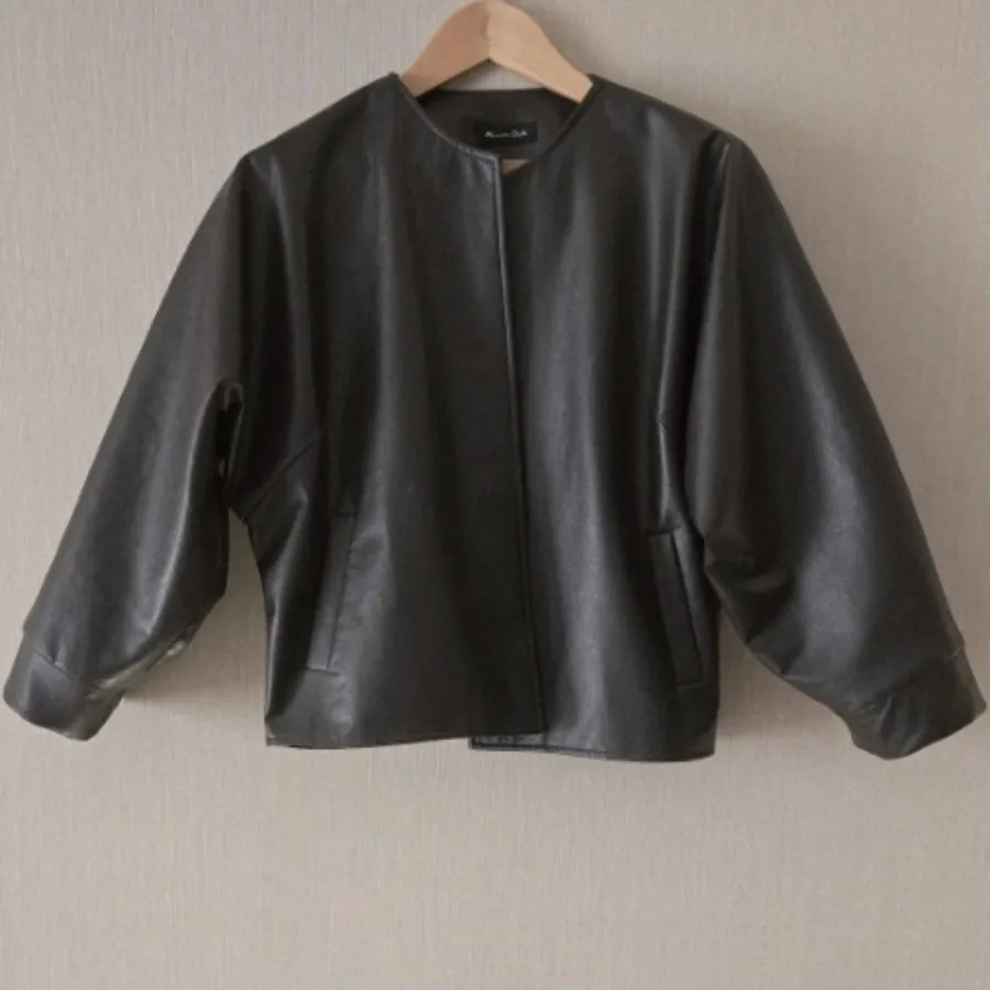 کاپشن چرم بسیار زیبا