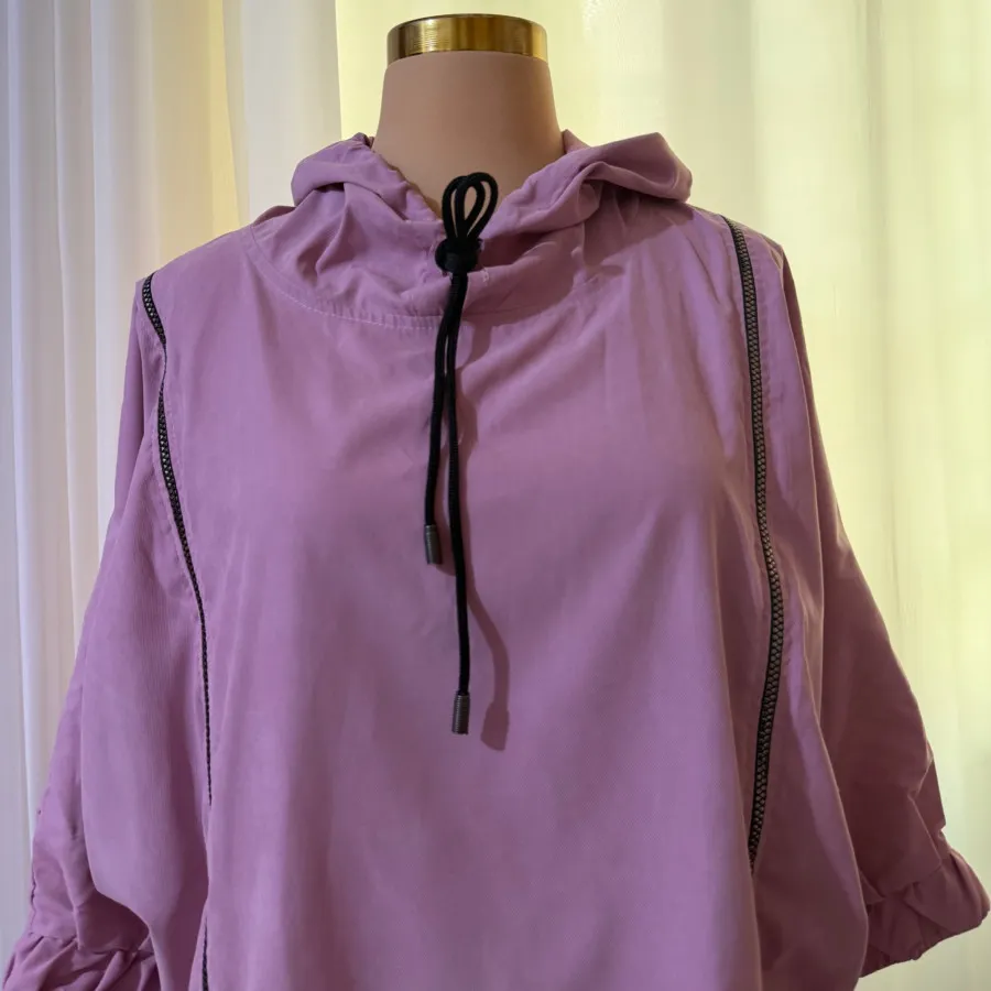 بارانی سوییشرت صورتی