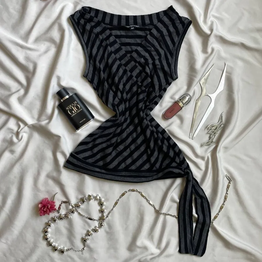 تاپ راه راه emo