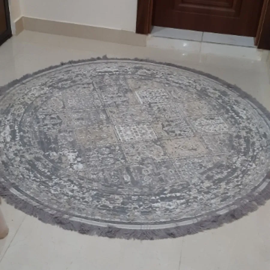 فرش کناره دوتا گرد