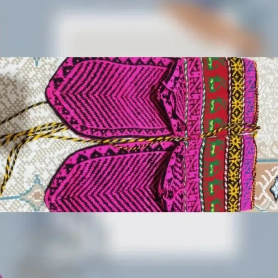 جوراب کاموایی پشمی