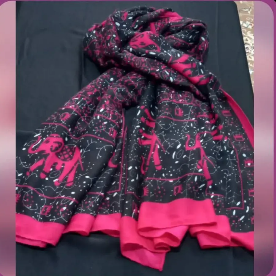 شال پاییزه ضخیم