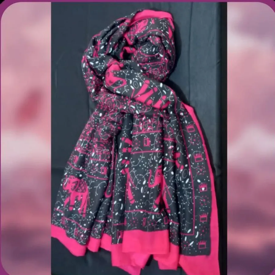 شال پاییزه ضخیم