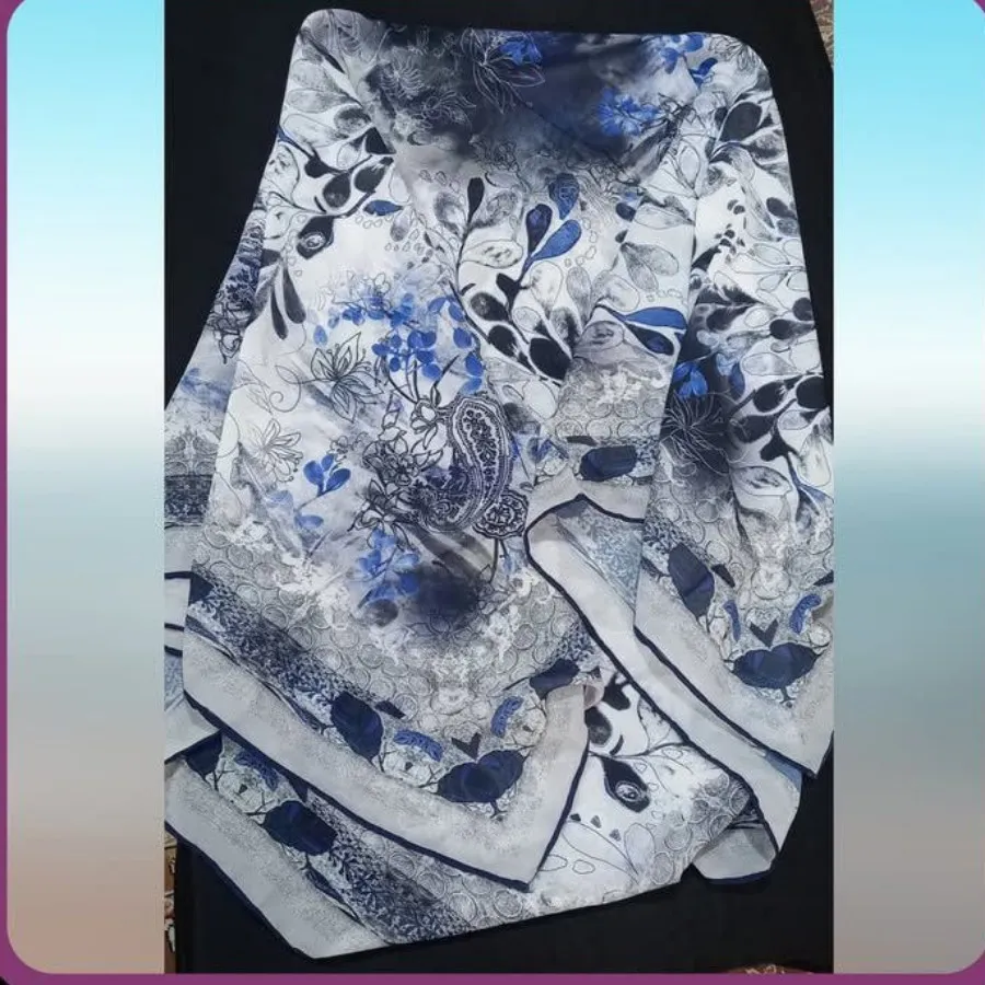 روسری کرپ حریر