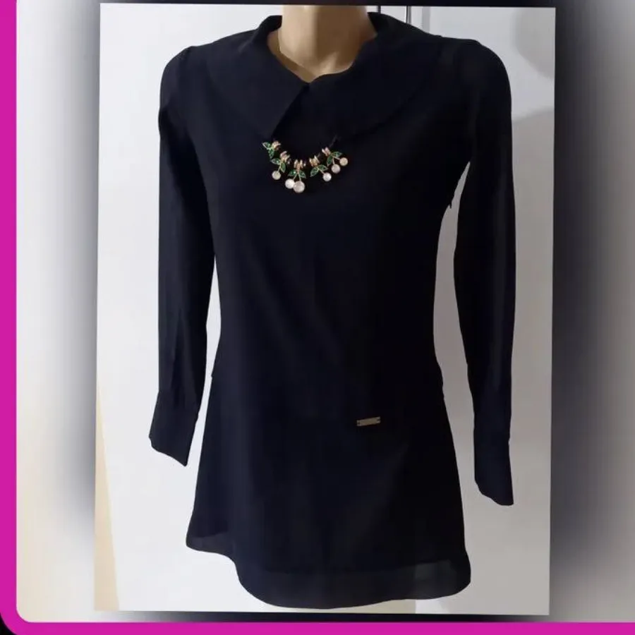 شومیز ترک حریر کرپ