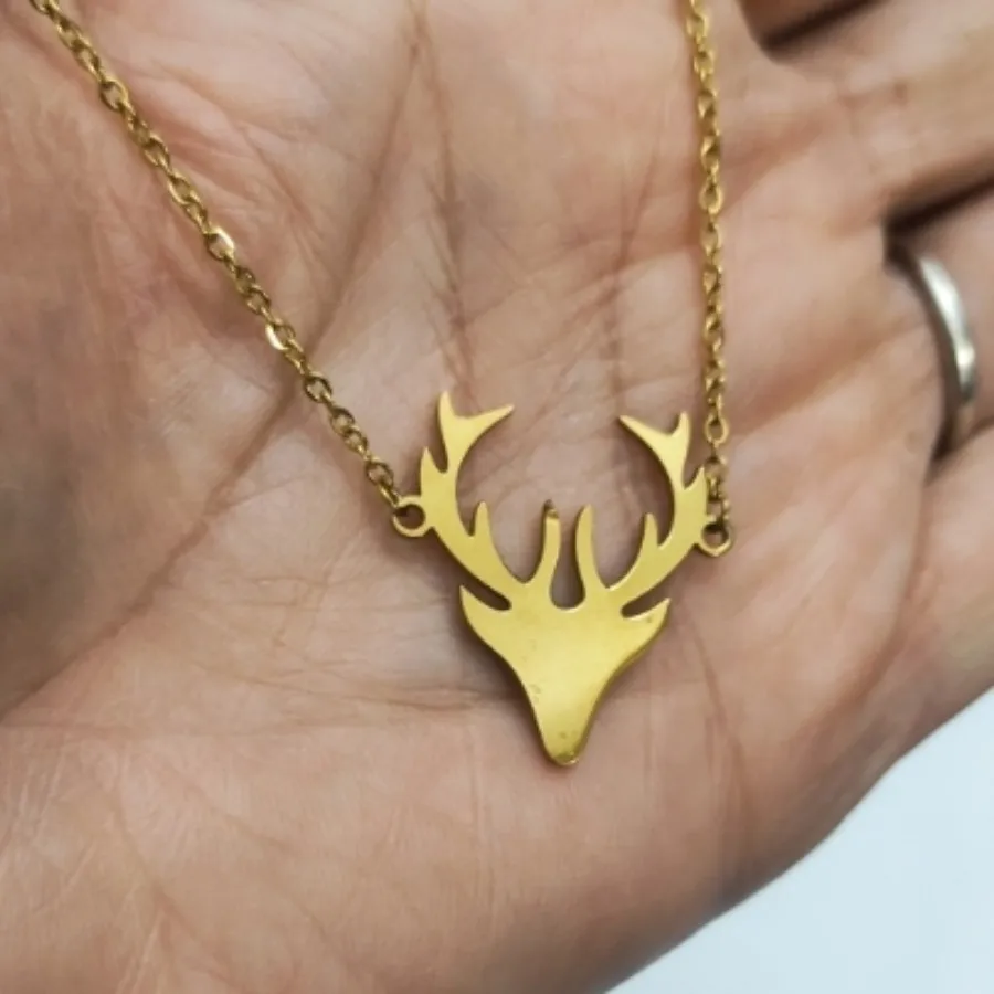 گردنبند شاخ گوزن رنگ ثابت