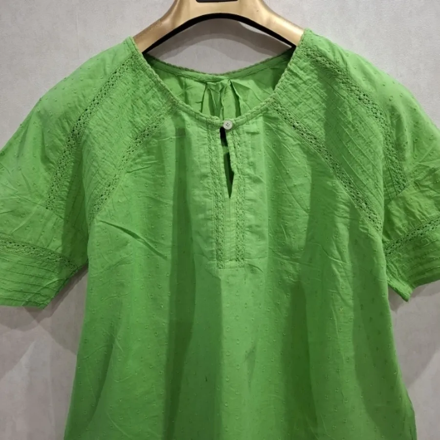 شومیز سبز بلند