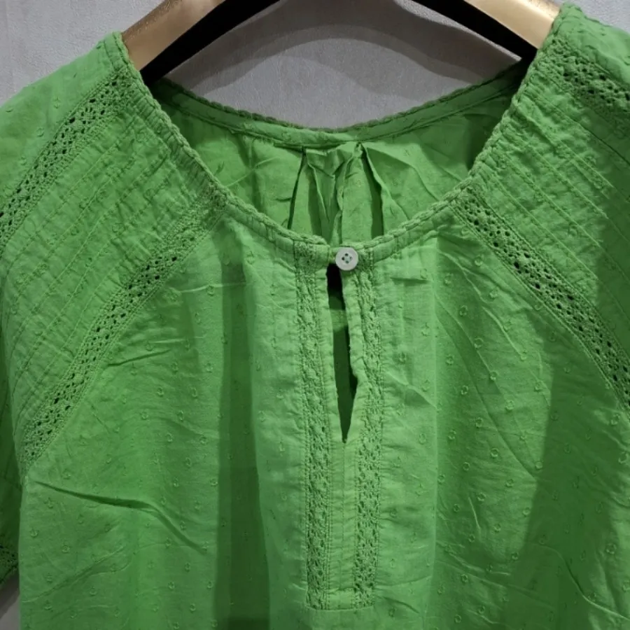 شومیز سبز بلند