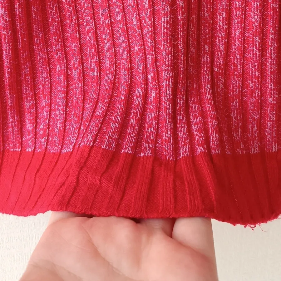 تاپ کش بافت قرمز