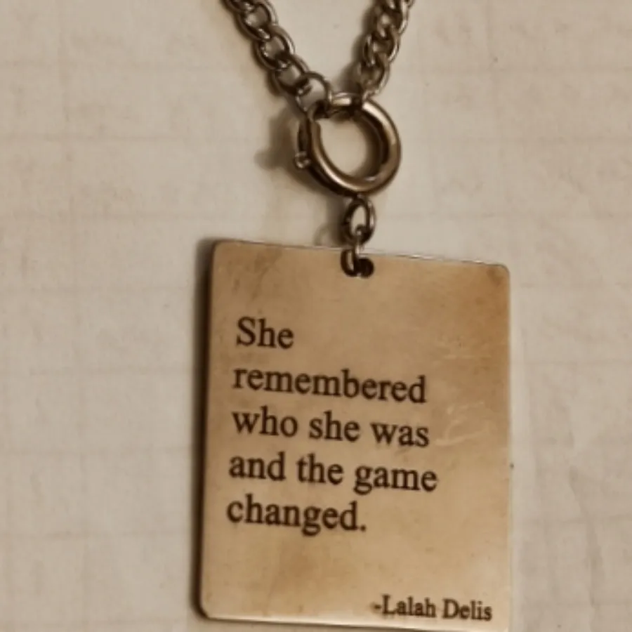 گردنبند استیل متن سفارشی