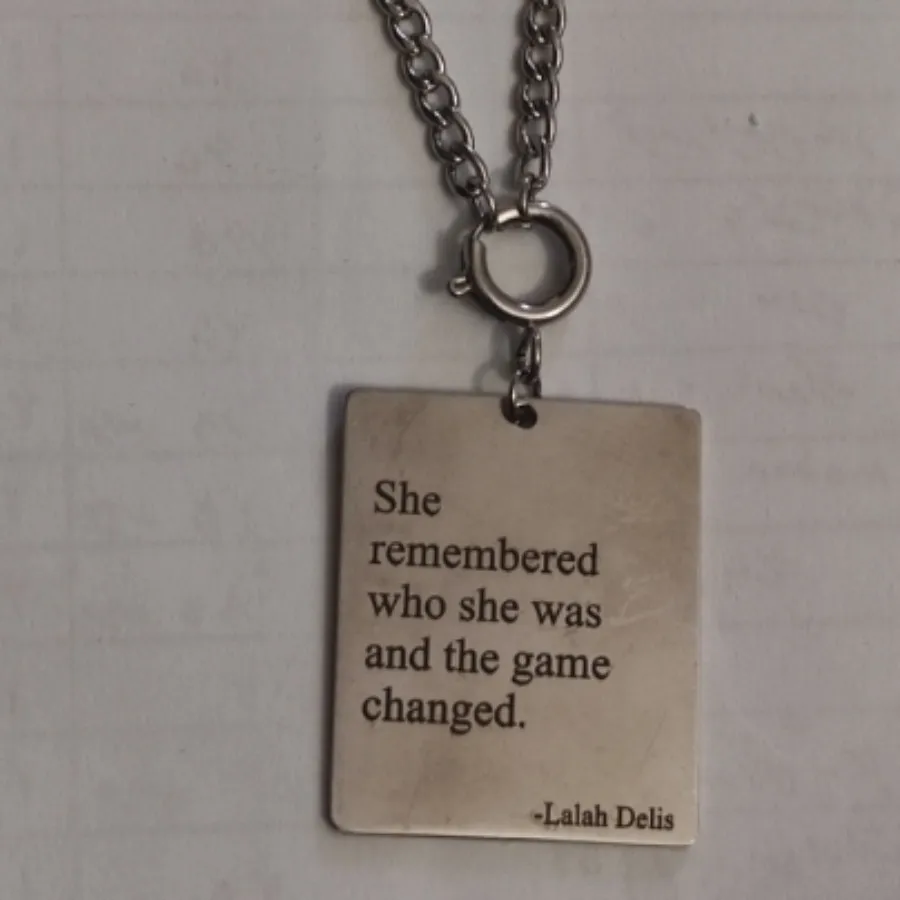 گردنبند استیل متن سفارشی