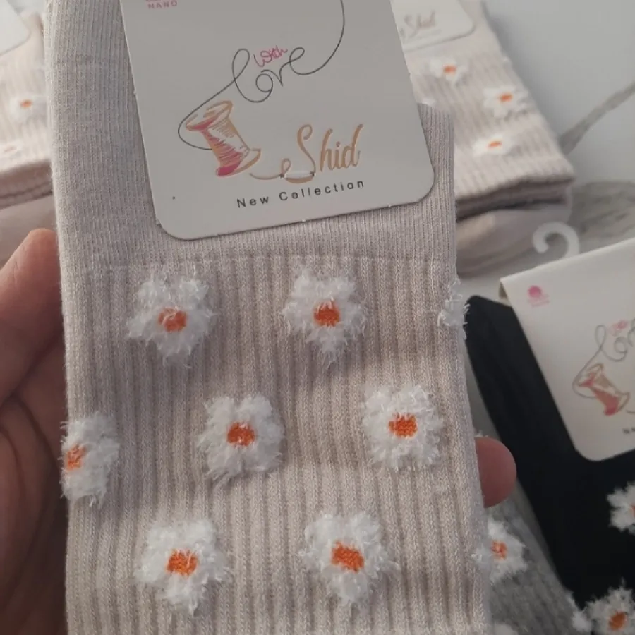 جوراب نخی ساقدار