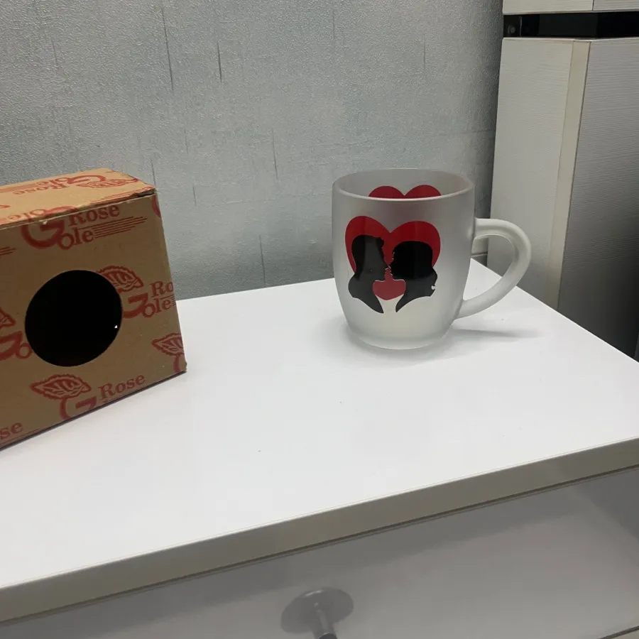 ماگ طرح دار مات