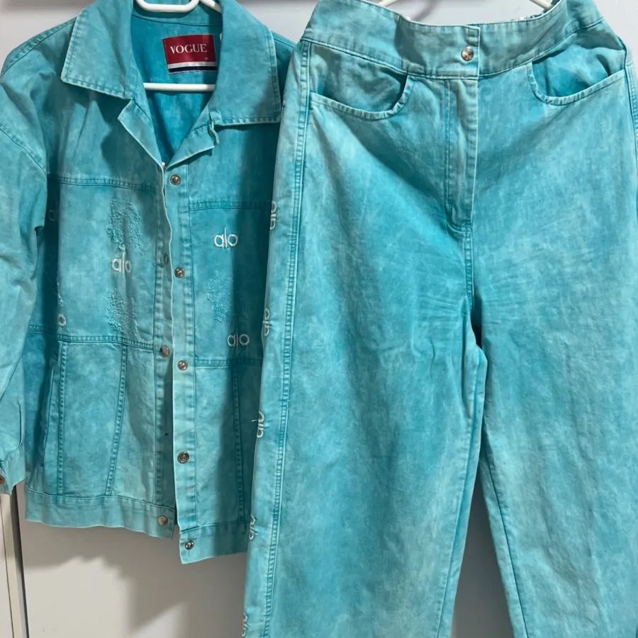 کت شلوار جین